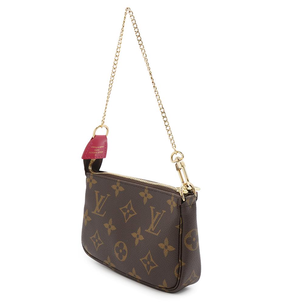 LOUIS VUITTON Mini Pochette Accessoires Vivienne PinkM69752 Monogram