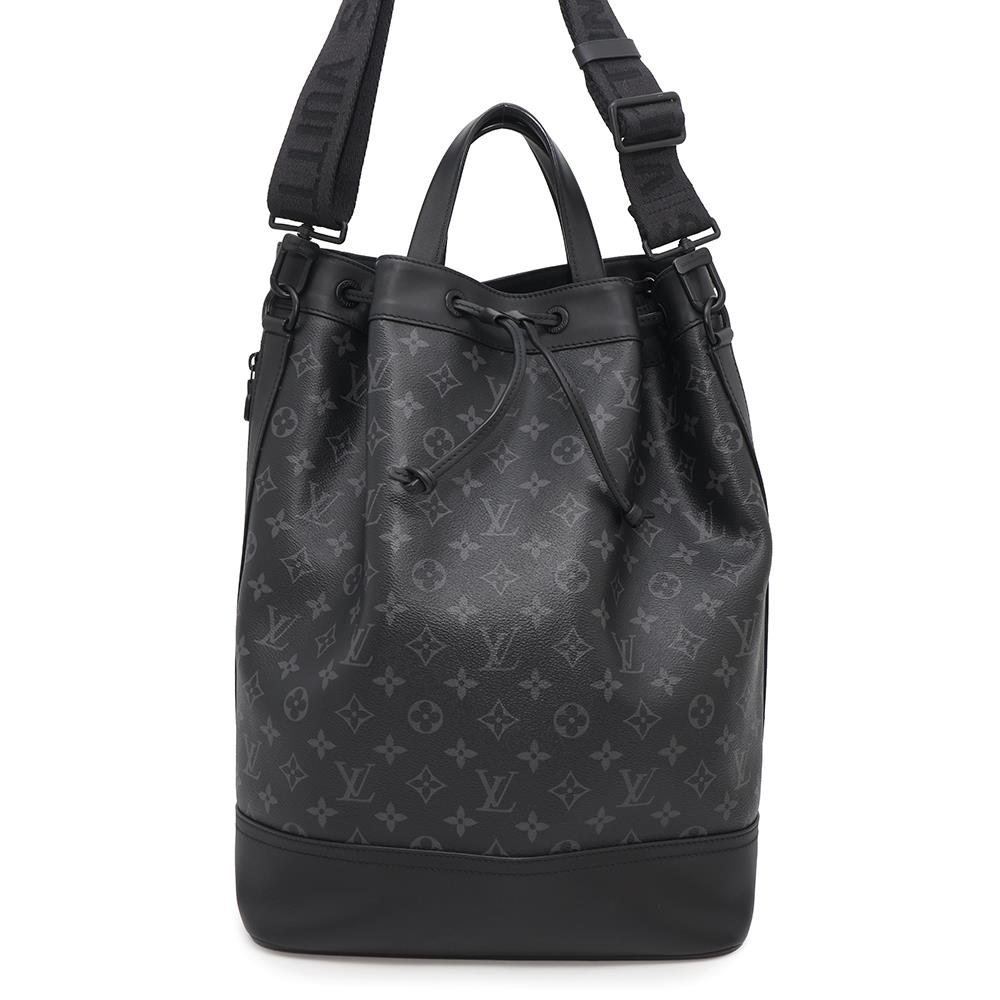 LOUIS VUITTON Maxi Noe Sling NoirM46693 Monogram Eclipse