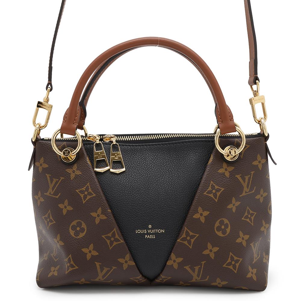 LOUIS VUITTON V Tote NoirM43976 Monogram Size BB