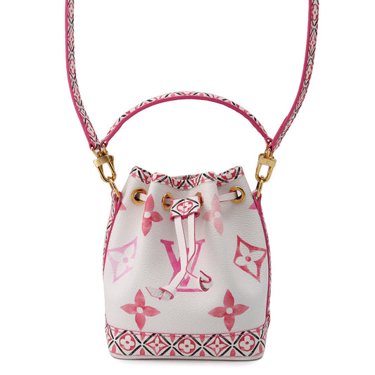 LOUIS VUITTON Nano Noe RoseM82386 Monogram Visor Pool
