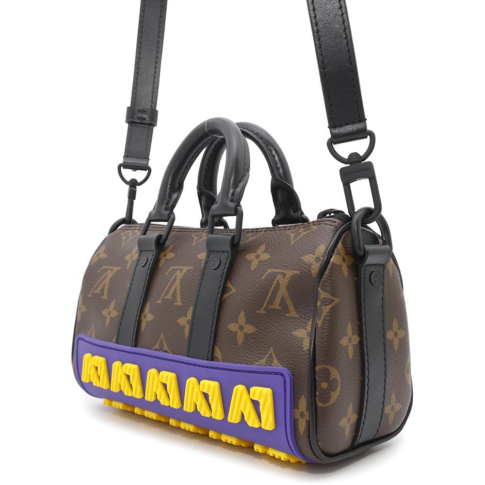 LOUIS VUITTON Keepall NoirM45788 Monogram LV rubber Size XS