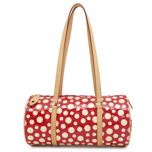 LOUIS VUITTON Papillon RougeM91425 Monogram Vernis Leather Dot Infinity