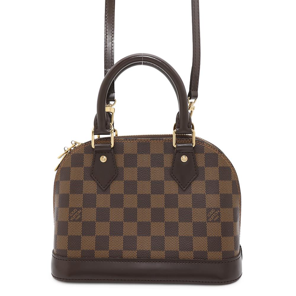 LOUIS VUITTON Alma RedN41221 Damier Ebene Canvas Size BB