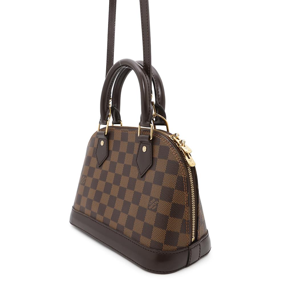 LOUIS VUITTON Alma RedN41221 Damier Ebene Canvas Size BB