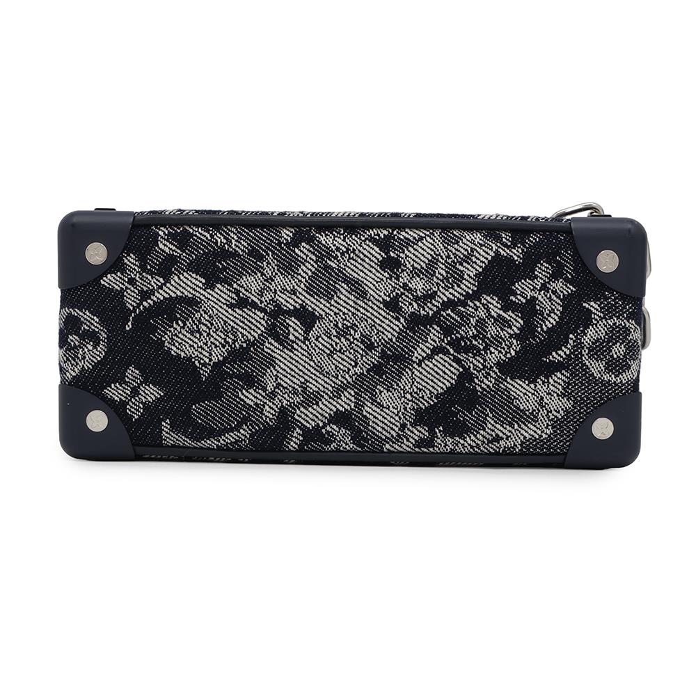 LOUIS VUITTON Mini Soft Trunk NavyM80033 Monogram / Tapestry