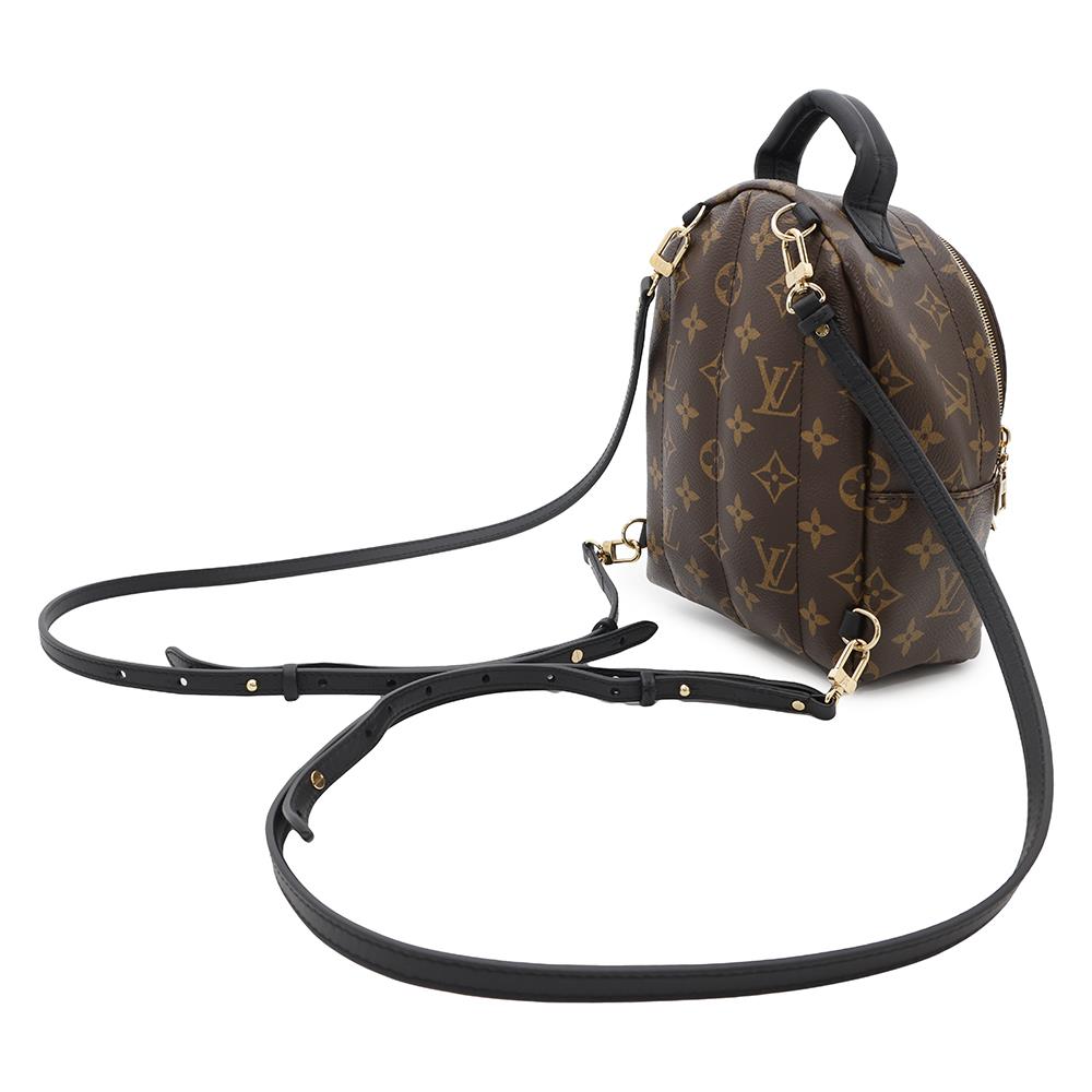 LOUIS VUITTON Palm Springs Backpack NoirM44873 Monogram Size MINI