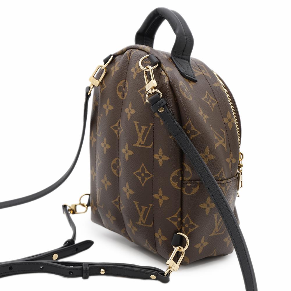 LOUIS VUITTON Palm Springs Backpack NoirM44873 Monogram Size MINI