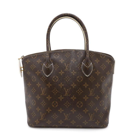 LOUIS VUITTON Lock It BrownM40597 Monogram Shiny