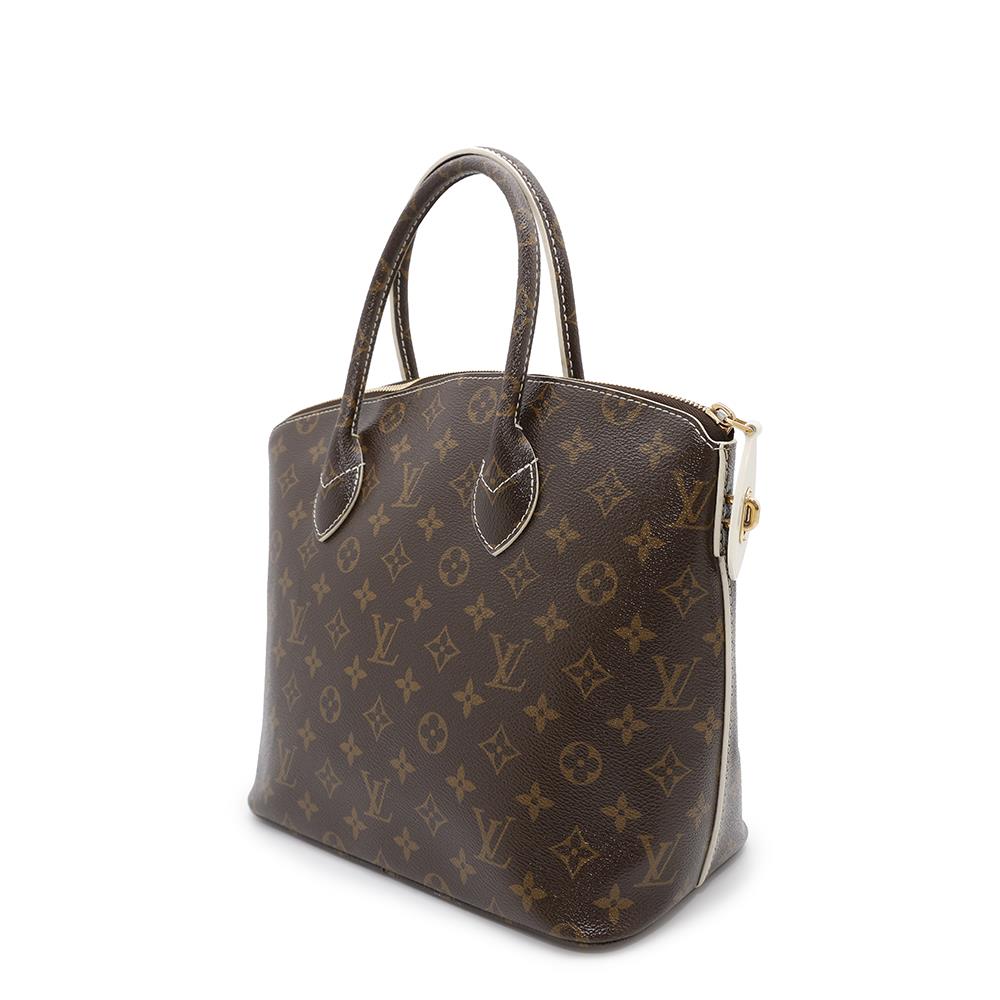 LOUIS VUITTON Lock It BrownM40597 Monogram Shiny