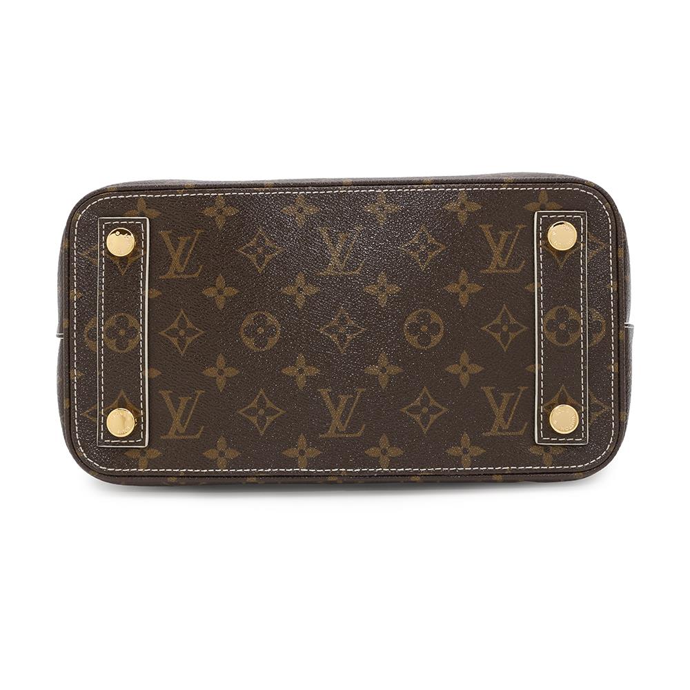 LOUIS VUITTON Lock It BrownM40597 Monogram Shiny