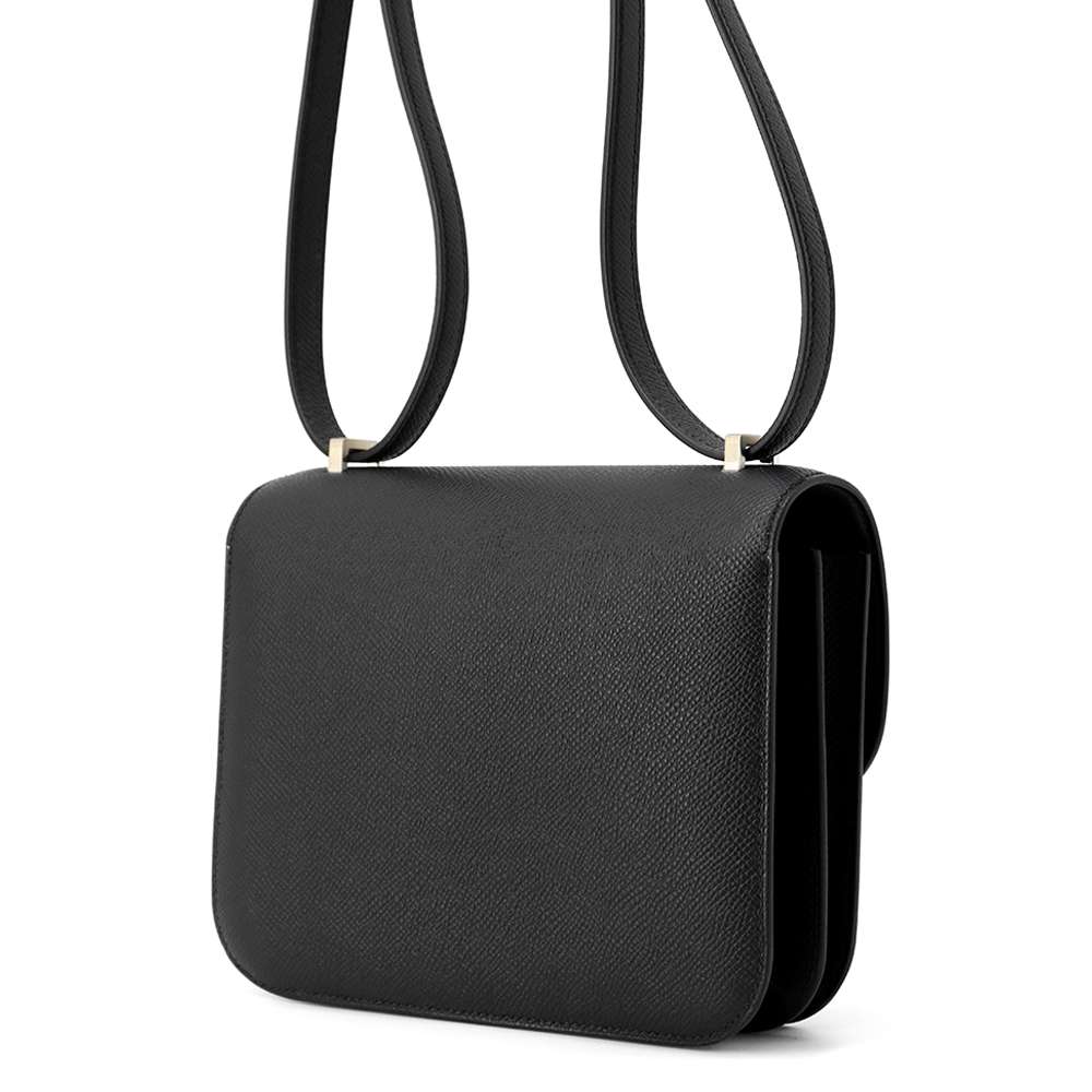 HERMES Constance3 Miroir Black Epsom Size Mini