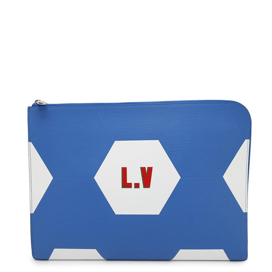 LOUIS VUITTON Pochette Jules 2018 FIFA World Cup BlueM63231 Epi Leather Size GM