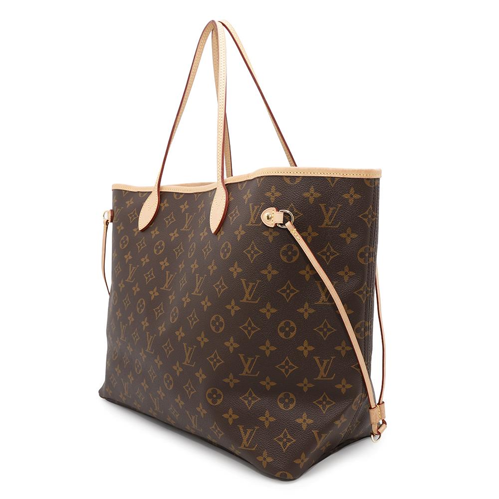 LOUIS VUITTON Neverfull BeigeM46978 Monogram Size GM