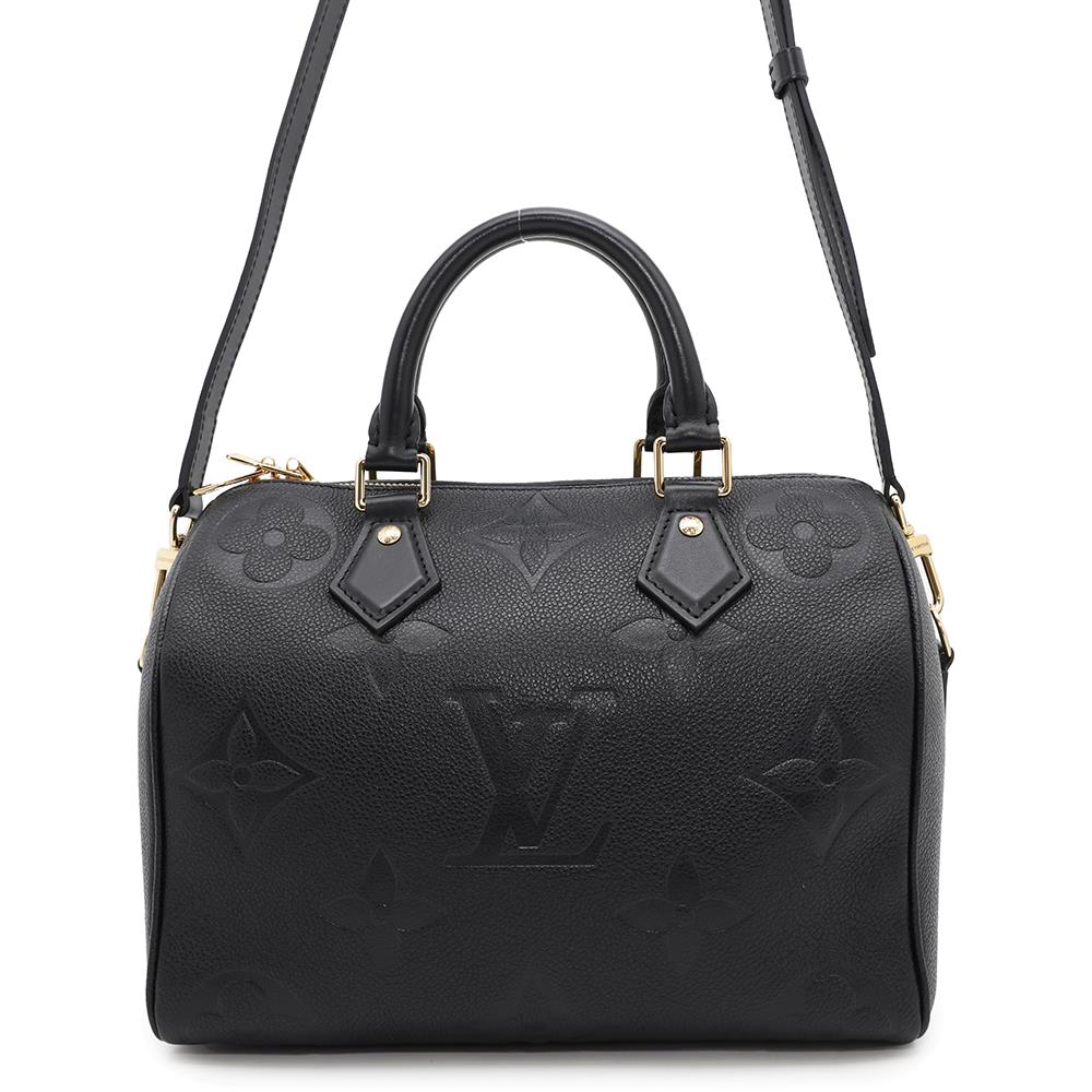 LOUIS VUITTON Speedy Bandouliere NoirM58951 Monogram Empreinte Leather Size 25
