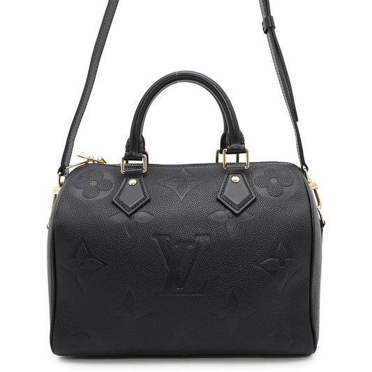 LOUIS VUITTON Speedy Bandouliere NoirM58951 Monogram Empreinte Leather Size 25