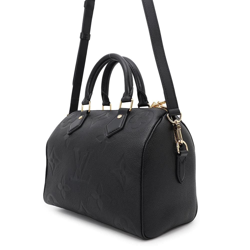 LOUIS VUITTON Speedy Bandouliere NoirM58951 Monogram Empreinte Leather Size 25