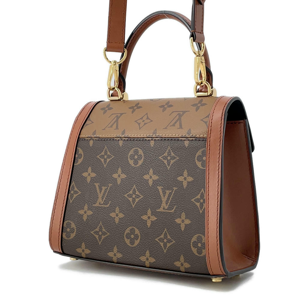LOUIS VUITTON Dauphine Capital NoirM46751 Monogram Monogram Reverse Canvas