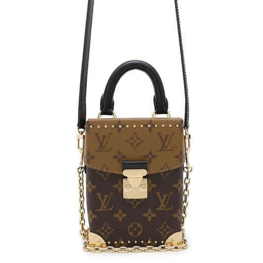 LOUIS VUITTON Camera box NoirM82465 Monogram Monogram Reverse Canvas