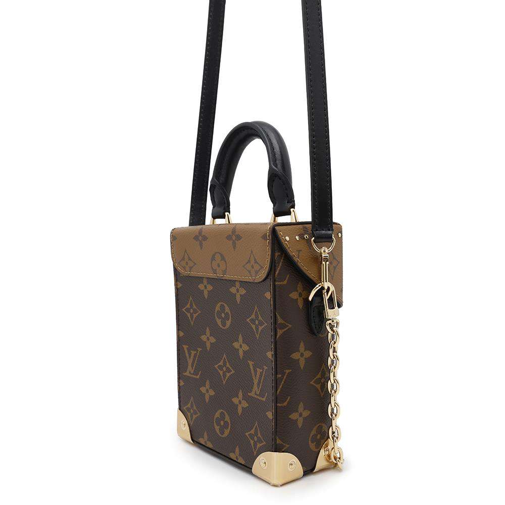 LOUIS VUITTON Camera box NoirM82465 Monogram Monogram Reverse Canvas