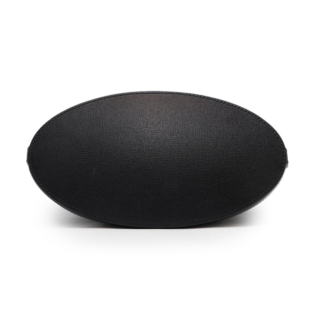 GUCCI Horsebit 1955 Bucket Shoulder Bag Black602118 Leather