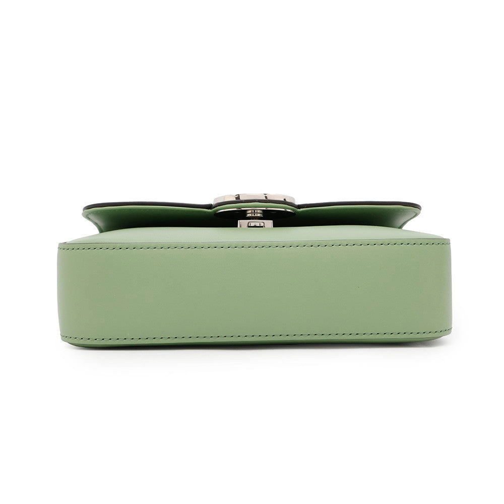 GUCCI PETITE GG Green739722 Leather Size Mini
