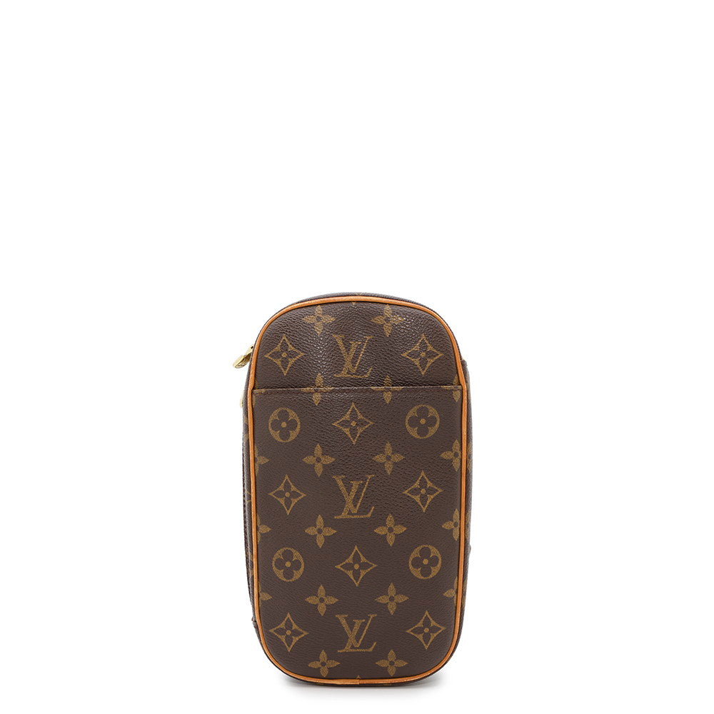 LOUIS VUITTON Pochette Gange BrownM51870 Monogram