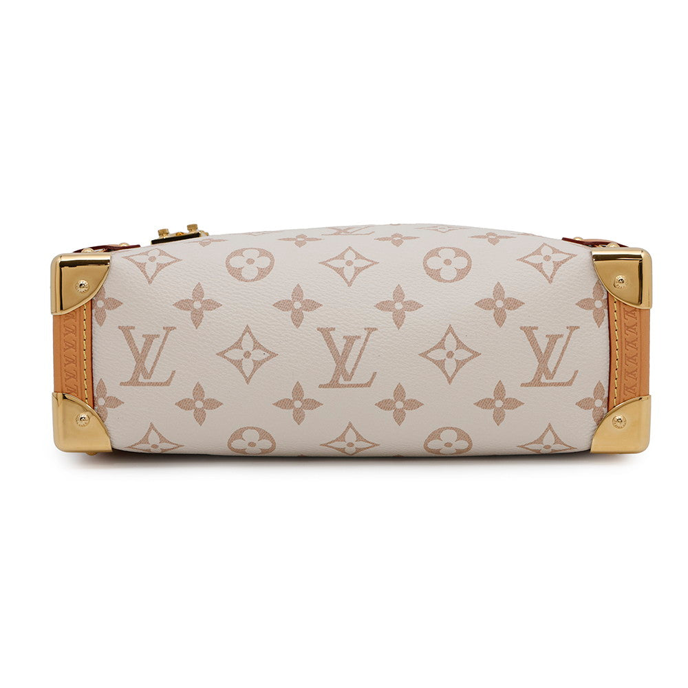 LOUIS VUITTON side trunk BeigeM46907 Monogram・Dune Size MM