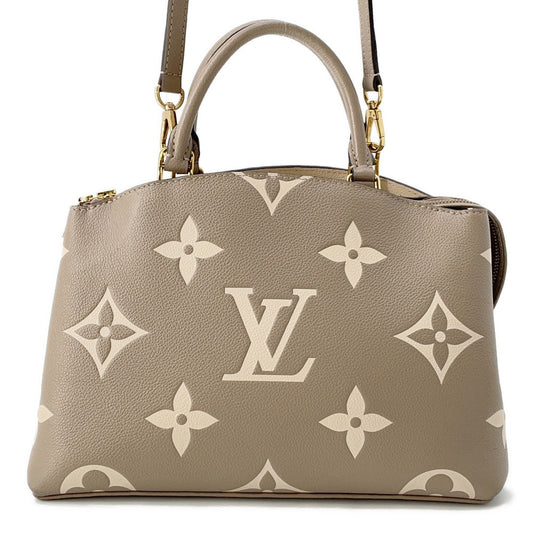 LOUIS VUITTON Petit Palais Tourterelle ClaimsM58914 Bicolor Monogram Empreinte Leather Size PM