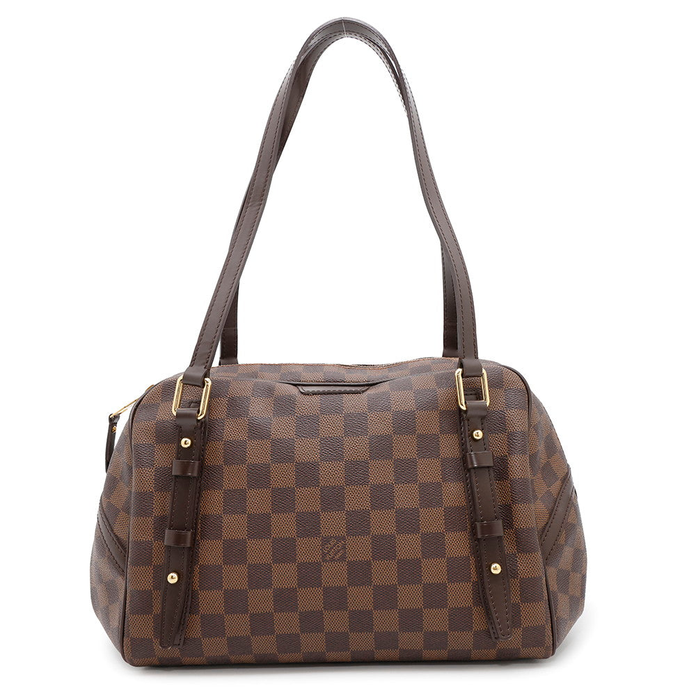LOUIS VUITTON Rivington RedN41157 Damier Ebene Canvas Size PM