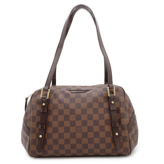 LOUIS VUITTON Rivington RedN41157 Damier Ebene Canvas Size PM