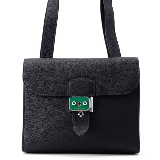 HERMES Sac Adepesh Caban Togo Leather Size 21