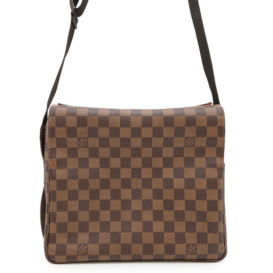 LOUIS VUITTON Naviglio RedN45255 Damier Ebene Canvas