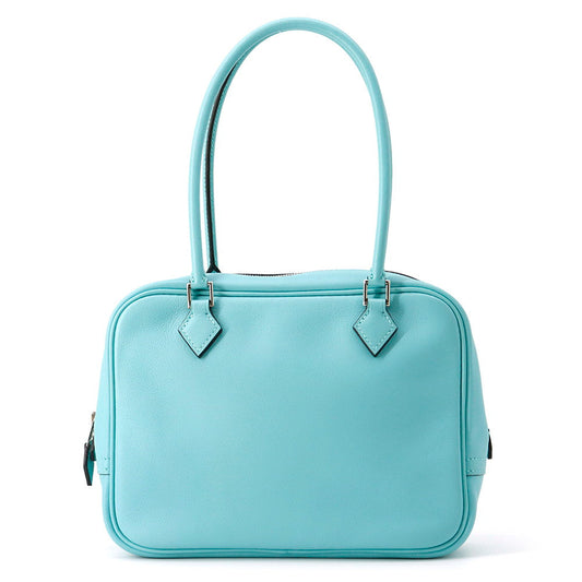 HERMES Plume Blue Atoll Swift Leather Size Mini