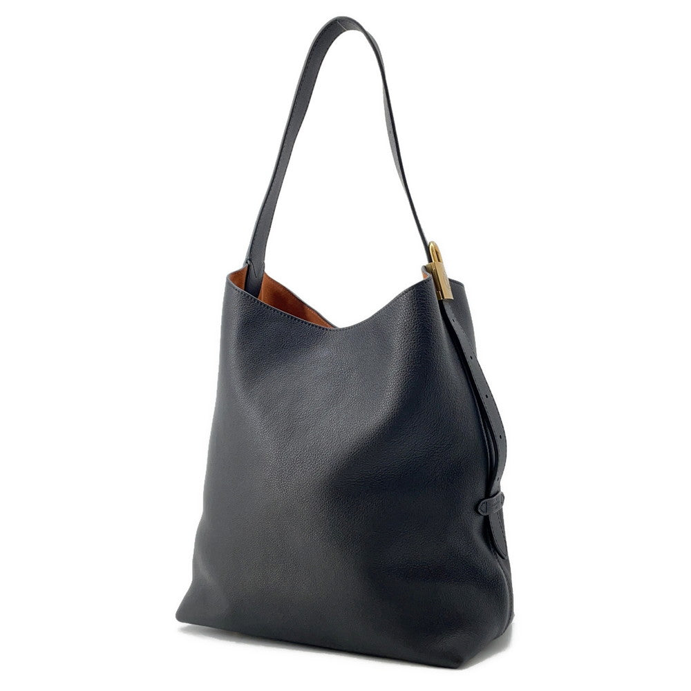 LOUIS VUITTON Lowkey Hobo NoirM24856 Grained Calf Leather Size MM