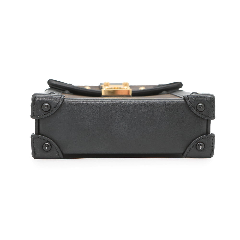 LOUIS VUITTON Pochette・Trunk Vertical NoirM63913 Monogram