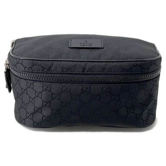 GUCCI GGNylon Crossbody Bag Black449182 Nylon