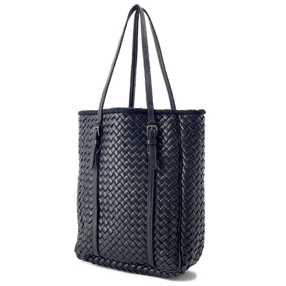 Bottega Veneta Tote Black INTRECCIATOLeather