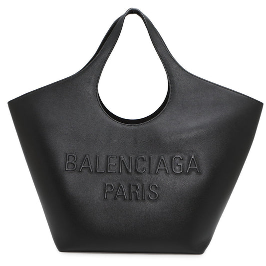 BALENCIAGA Mary Kate Tote Black746974 Leather Size Medium
