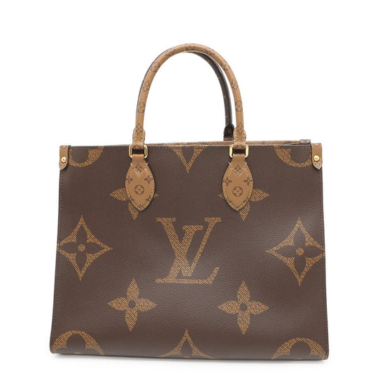 LOUIS VUITTON Onthego RedM45321 Monogram Monogram Reverse Canvas Monogram Giant Size MM