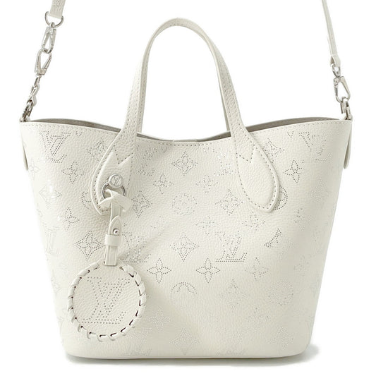 LOUIS VUITTON Blossom WhiteM11842 Monogram Mahina Size PM