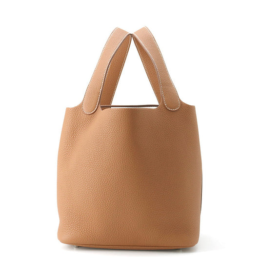 HERMES Picotin Lock Gold Taurillon Clemence Size MM