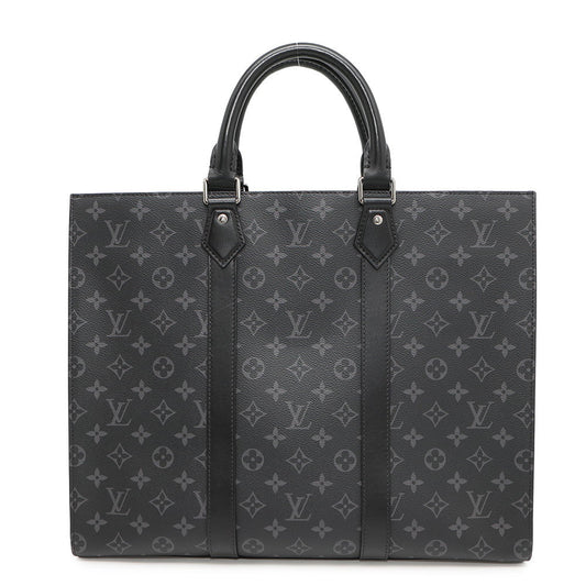 LOUIS VUITTON Sac Plat24H NoirM46451 Monogram Eclipse