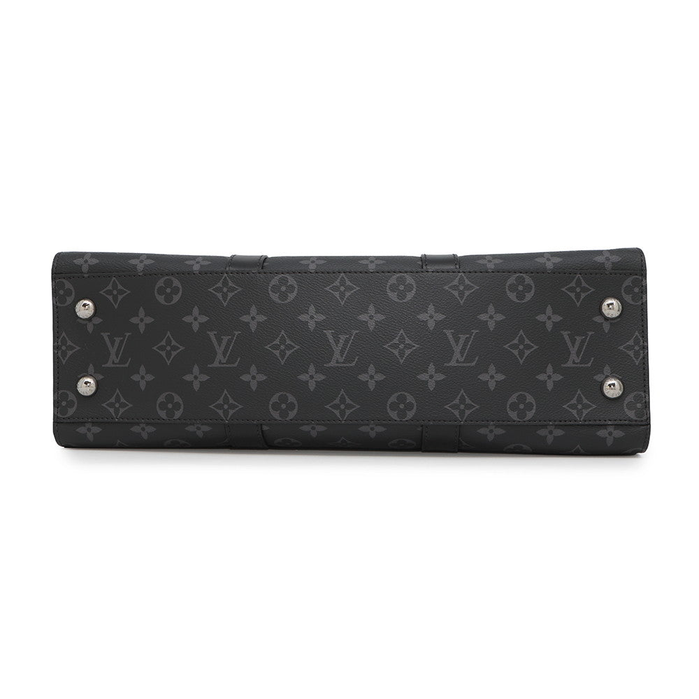 LOUIS VUITTON Sac Plat24H NoirM46451 Monogram Eclipse