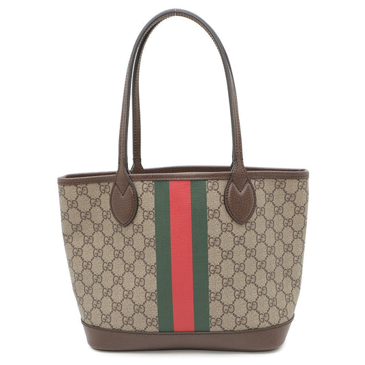GUCCI Ophidia tote Beige/Brown726762 GG Supreme Leather Size Small