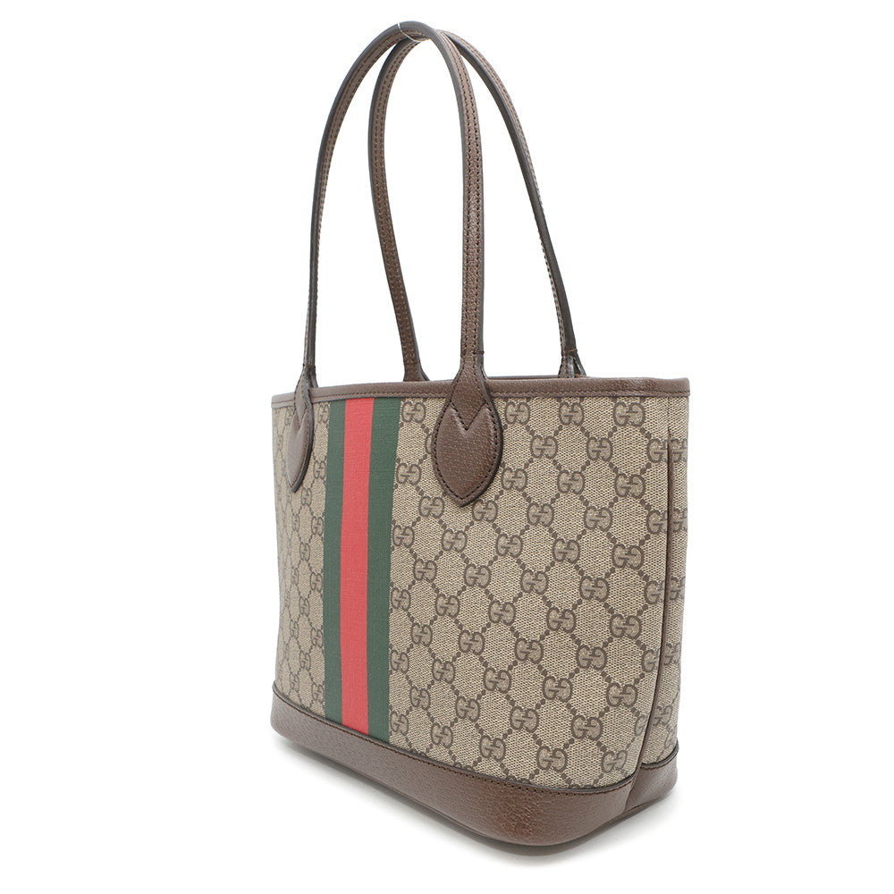 GUCCI Ophidia tote Beige/Brown726762 GG Supreme Leather Size Small