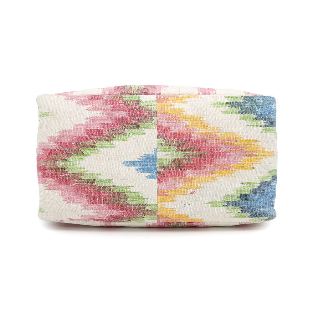 LOEWE Paula Ibiza Beach Cabas Tote Bag Multicolor Canvas Bijoux