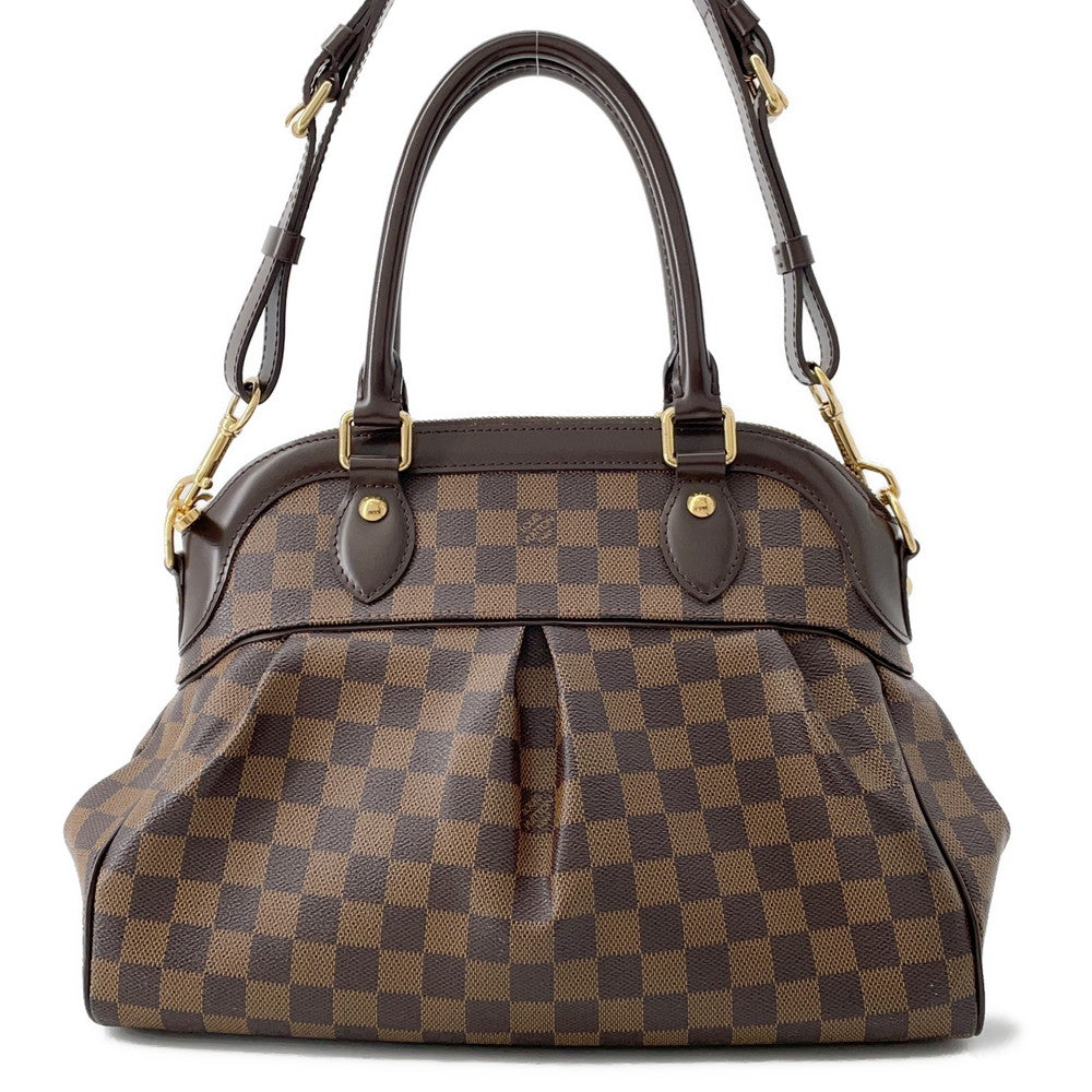 LOUIS VUITTON Trevi RedN51997 Damier Ebene Canvas Size PM
