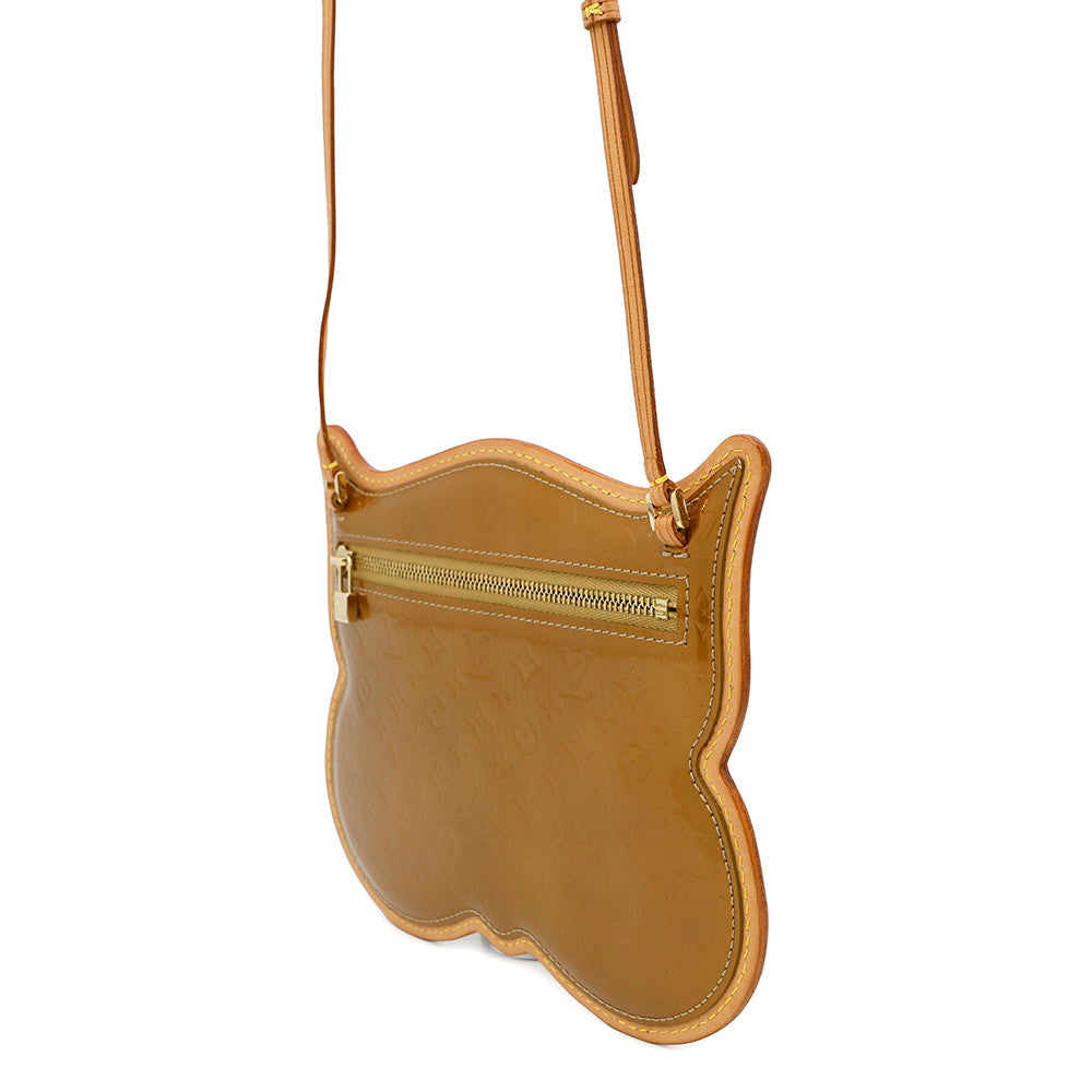 LOUIS VUITTON Conte De Fees Pochette Owl BronzeM92268 Monogram Vernis Leather