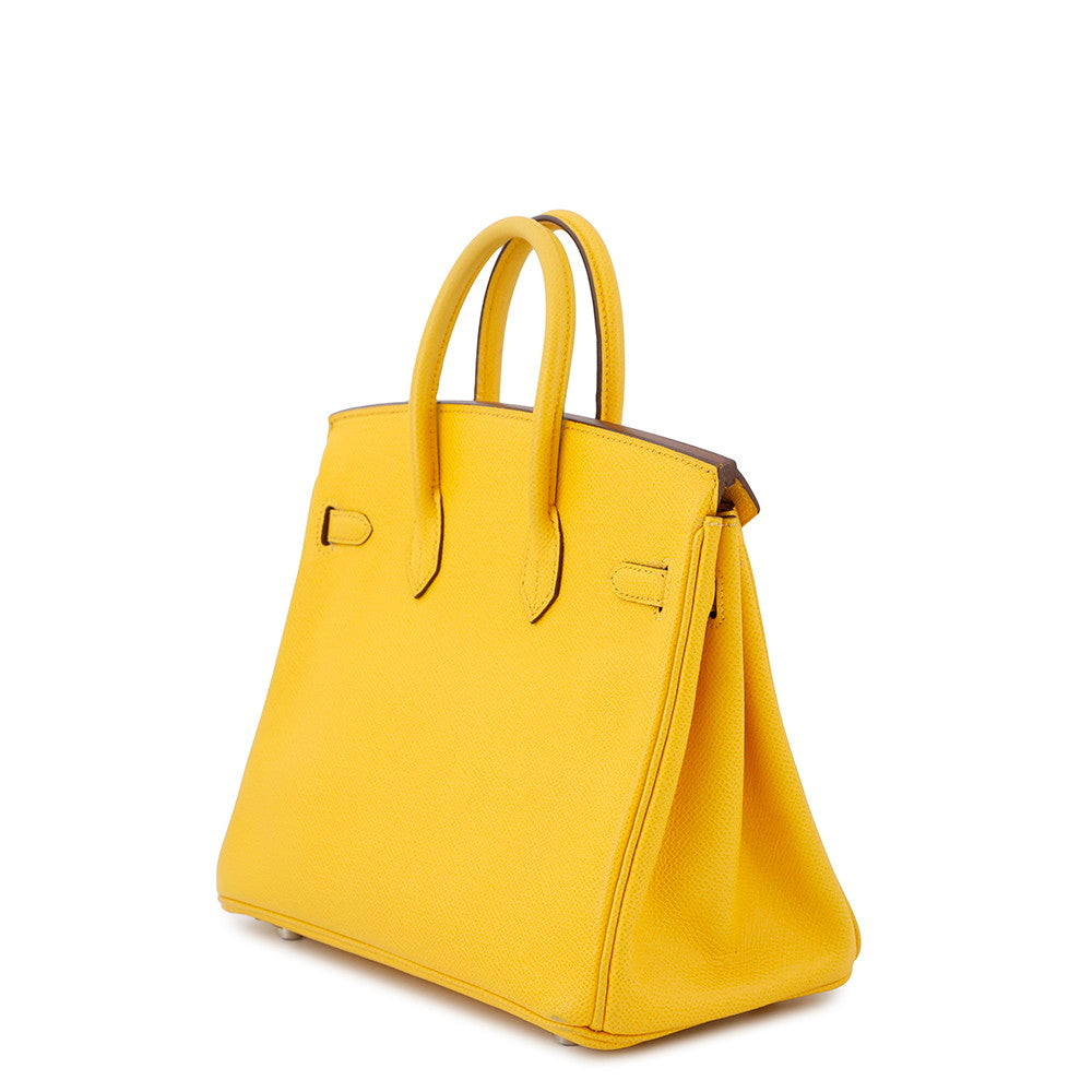HERMES Birkin Jaune Ambre Epsom Size 25