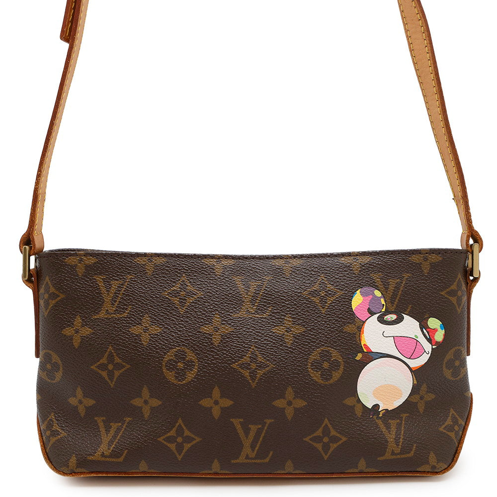 LOUIS VUITTON Trotteur BrownM51241 Monogram panda